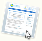 Print screen image of LSCBN website